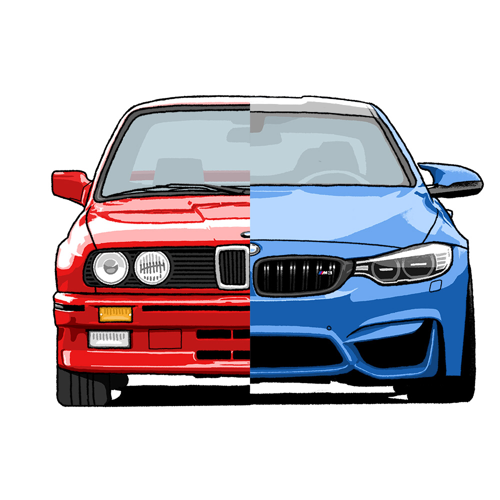 BMW M3 artwork